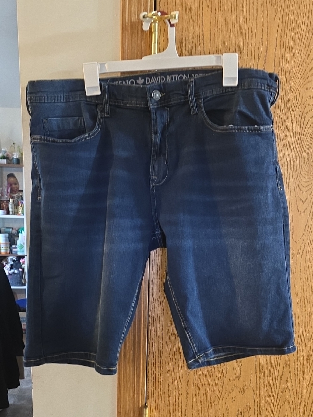 Buffalo David Bitton Dark Blue Denim Jean Shorts